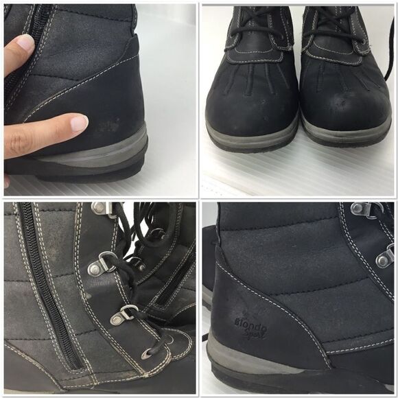 Blondo Sophia Faux Fur Trim Waterproof Boot B10 - Picture 6 of 7